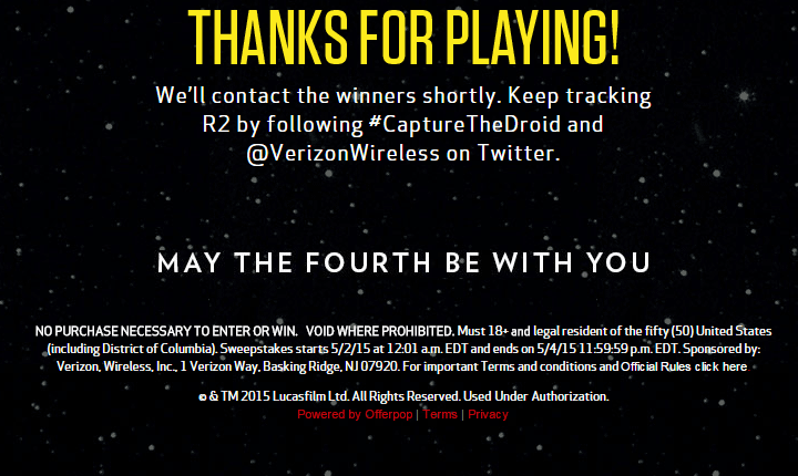 Verizcontestmailer