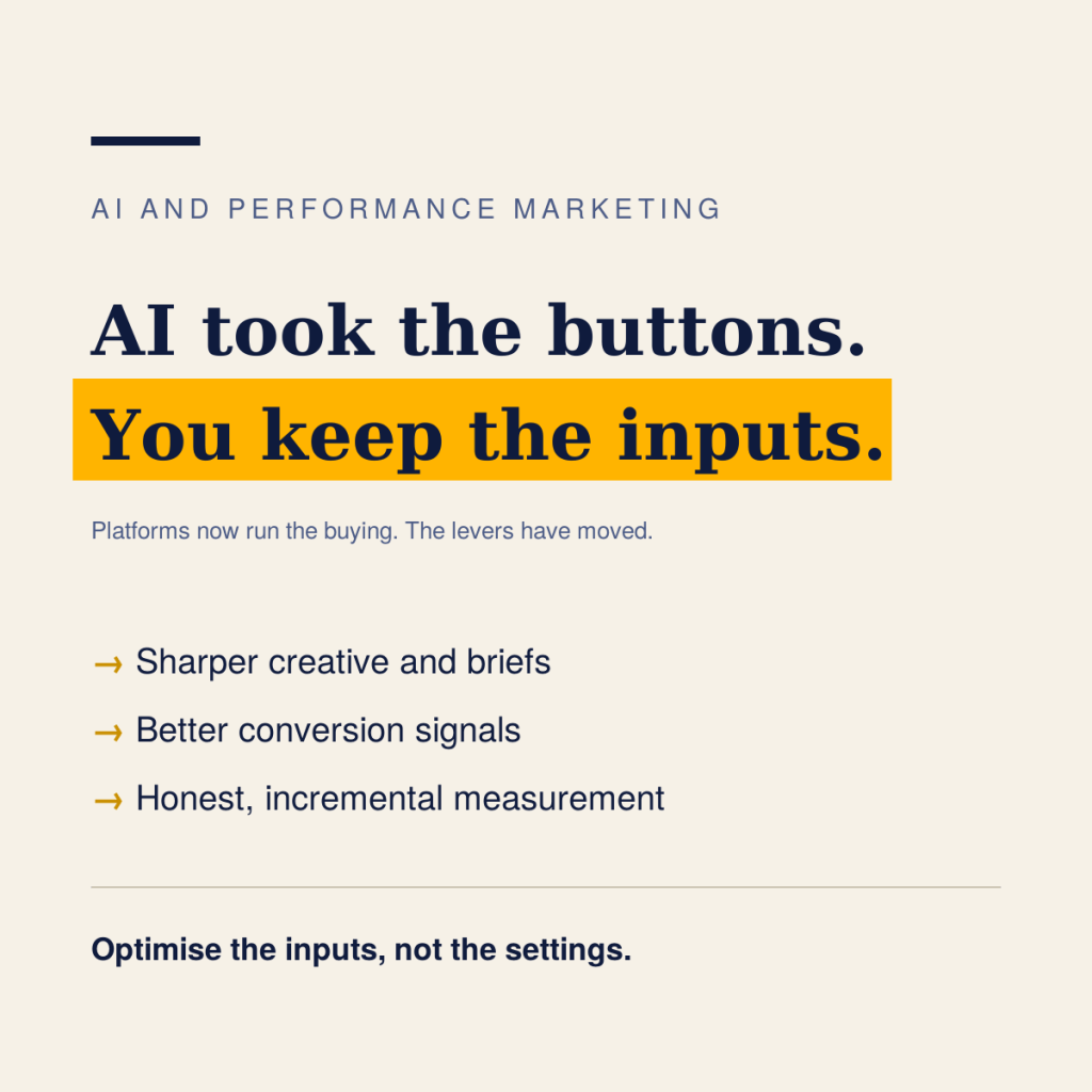 Shifts in Performance Marketing: Embracing&nbsp;AI